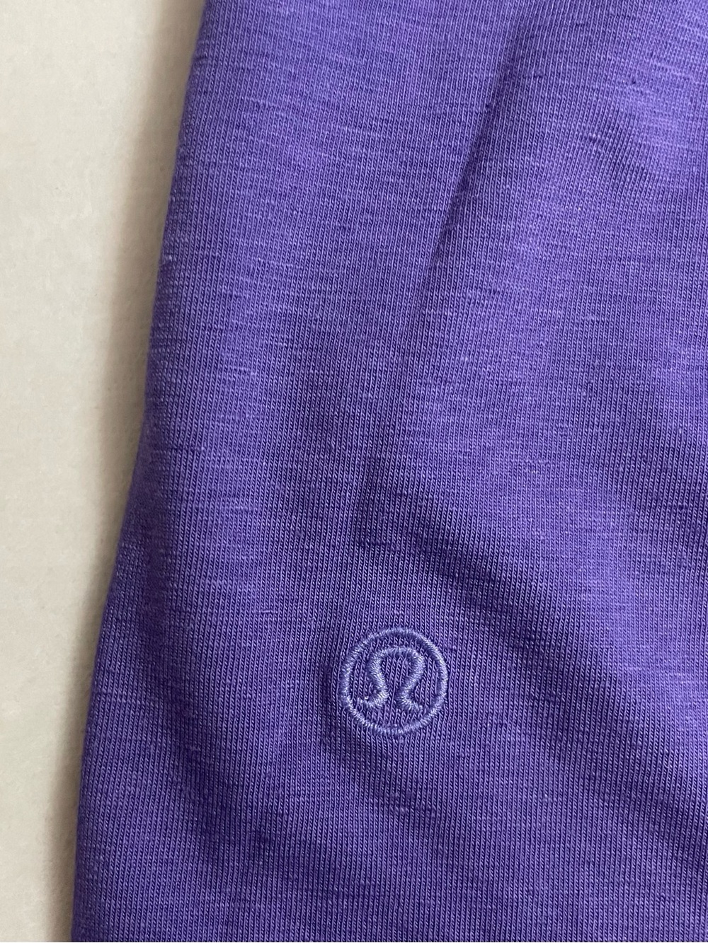 Lululemon NWT Classic Fit Cotton Blend Scoop Dress Charged Indigo Purple Size 8 - Picture 12 of 12